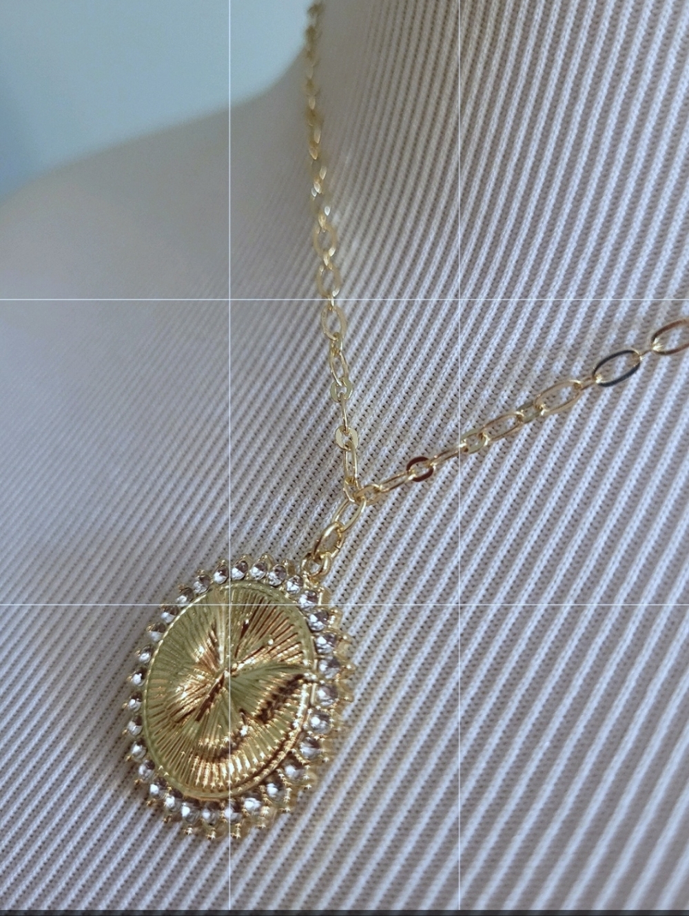 Park Lane Premium Sparkle Box Necklace with Butterfly Pendant - Picture 2 of 4